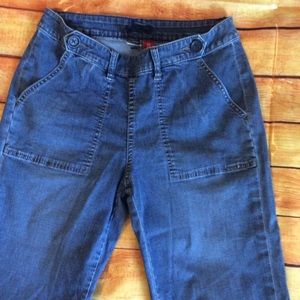 Jag Stretch capri Jeans high rise Sz 4 # 126